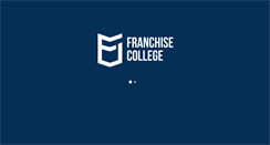 Desktop Screenshot of franchisecollege.com.br